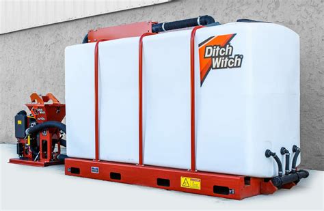 HDD Mud System United States|1000 gallon mud mixing system.